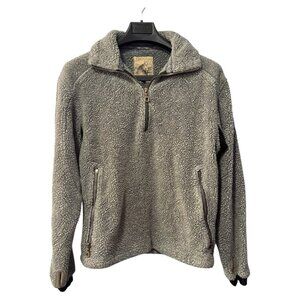 Arrowhead Collection unisex sz small Deep‎ Pile Sherpa Fleece Pullover Sweater